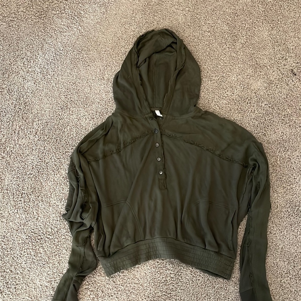 Free People Movement Cropped Hoodie